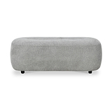 Carin Chenille Ottoman from Roseland Furniture
