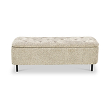 Else Buttoned Storage Ottoman from Roseland Furniture