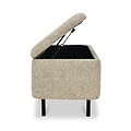 Else Buttoned Storage Ottoman from Roseland Furniture