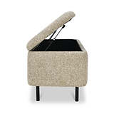 Else Buttoned Storage Ottoman from Roseland Furniture