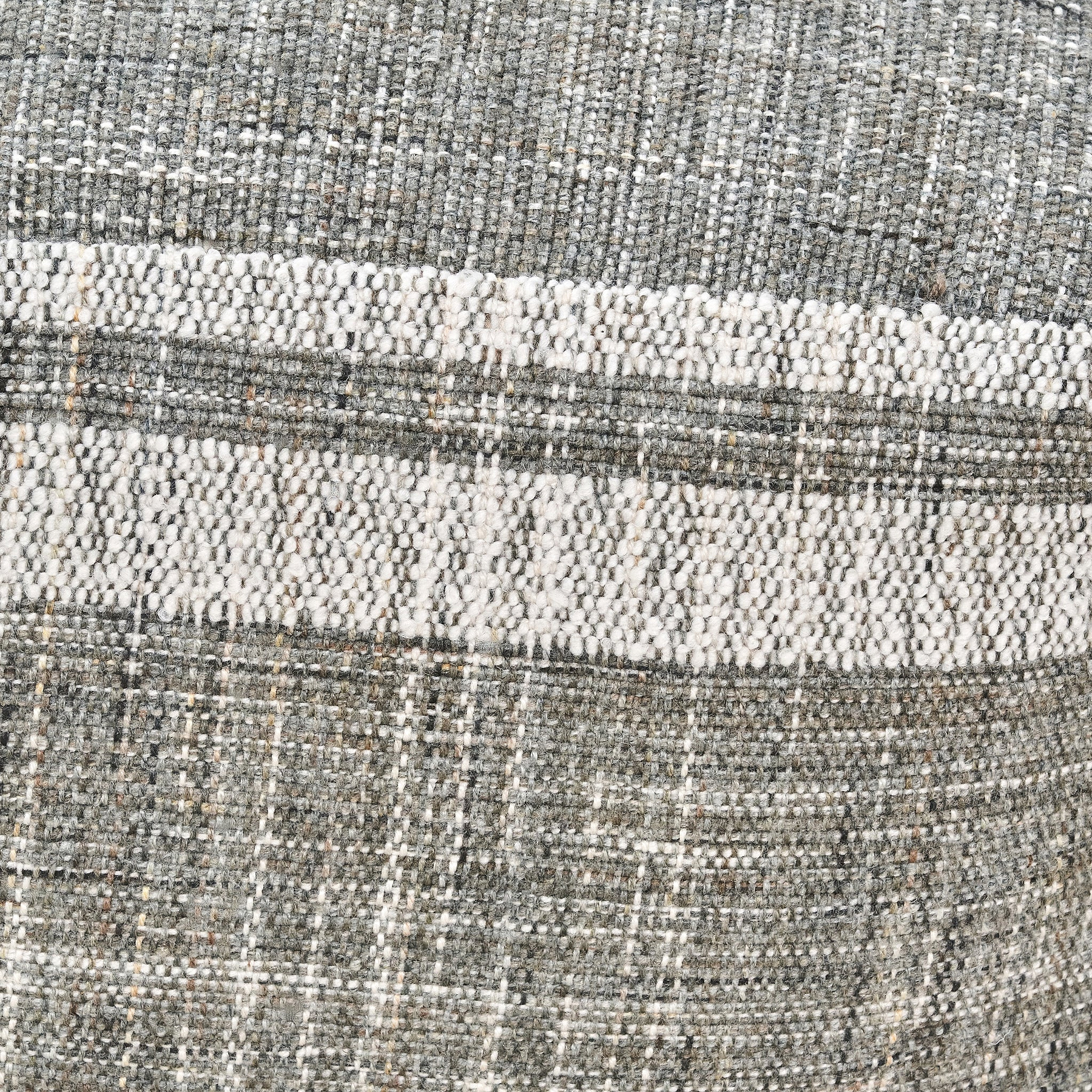 Highclere Indoor Outdoor Stripe Design Pouffe from Roseland Furniture