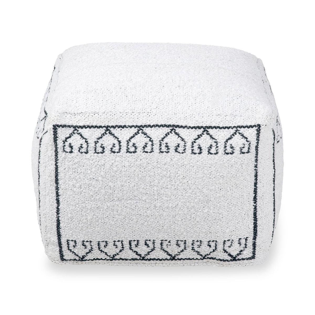 Thanos Indoor Outdoor Pouffe from Roseland Furniture