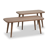 Elias Dark Ash 2 Coffee Tables from Roseland Furniture