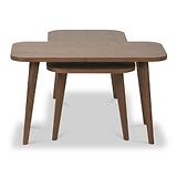 Elias Dark Ash 2 Coffee Tables from Roseland Furniture