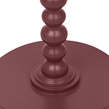 Margot Bobble Side Table Mulberry from Roseland Furniture