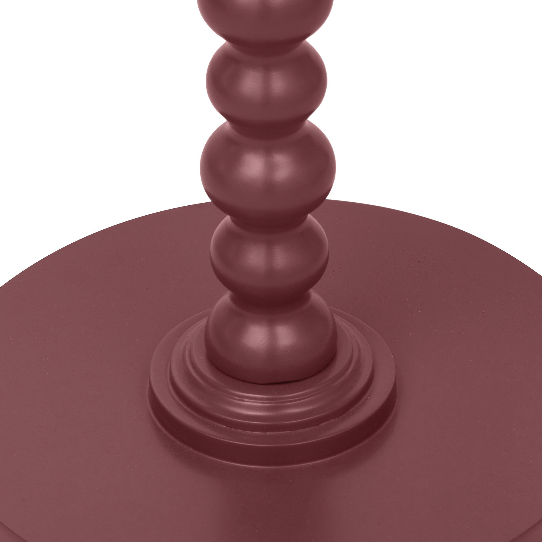 Margot Bobble Side Table Mulberry from Roseland Furniture