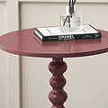 Margot Bobble Side Table Mulberry from Roseland Furniture