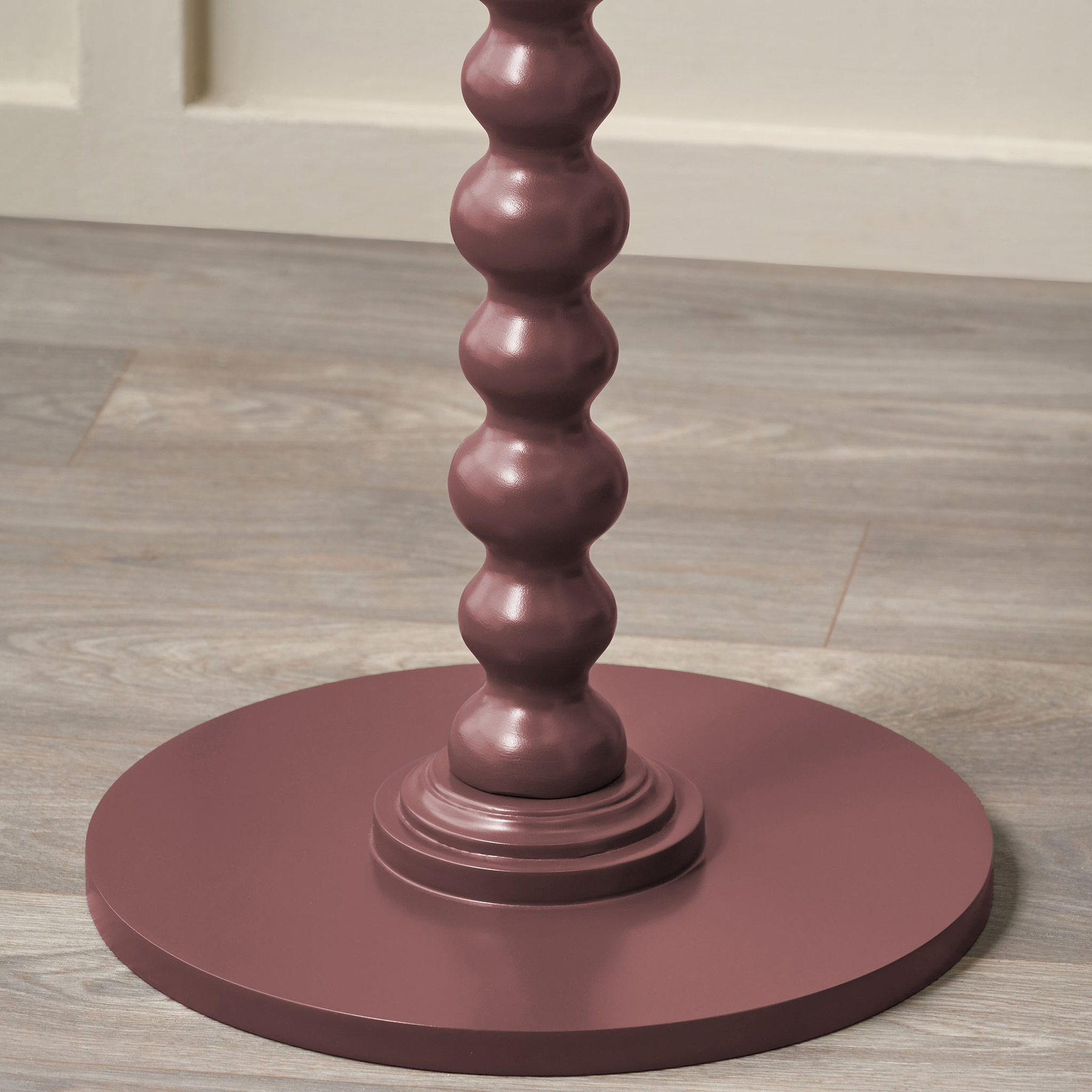Margot Bobble Side Table Mulberry from Roseland Furniture