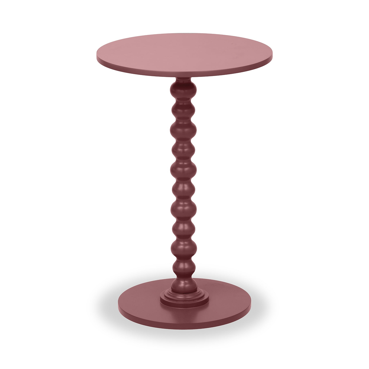 Margot Bobble Side Table Mulberry from Roseland Furniture