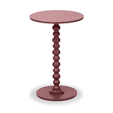Margot Bobble Side Table Mulberry from Roseland Furniture