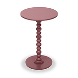Margot Bobble Side Table Mulberry from Roseland Furniture