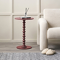 Margot Bobble Side Table Mulberry from Roseland Furniture