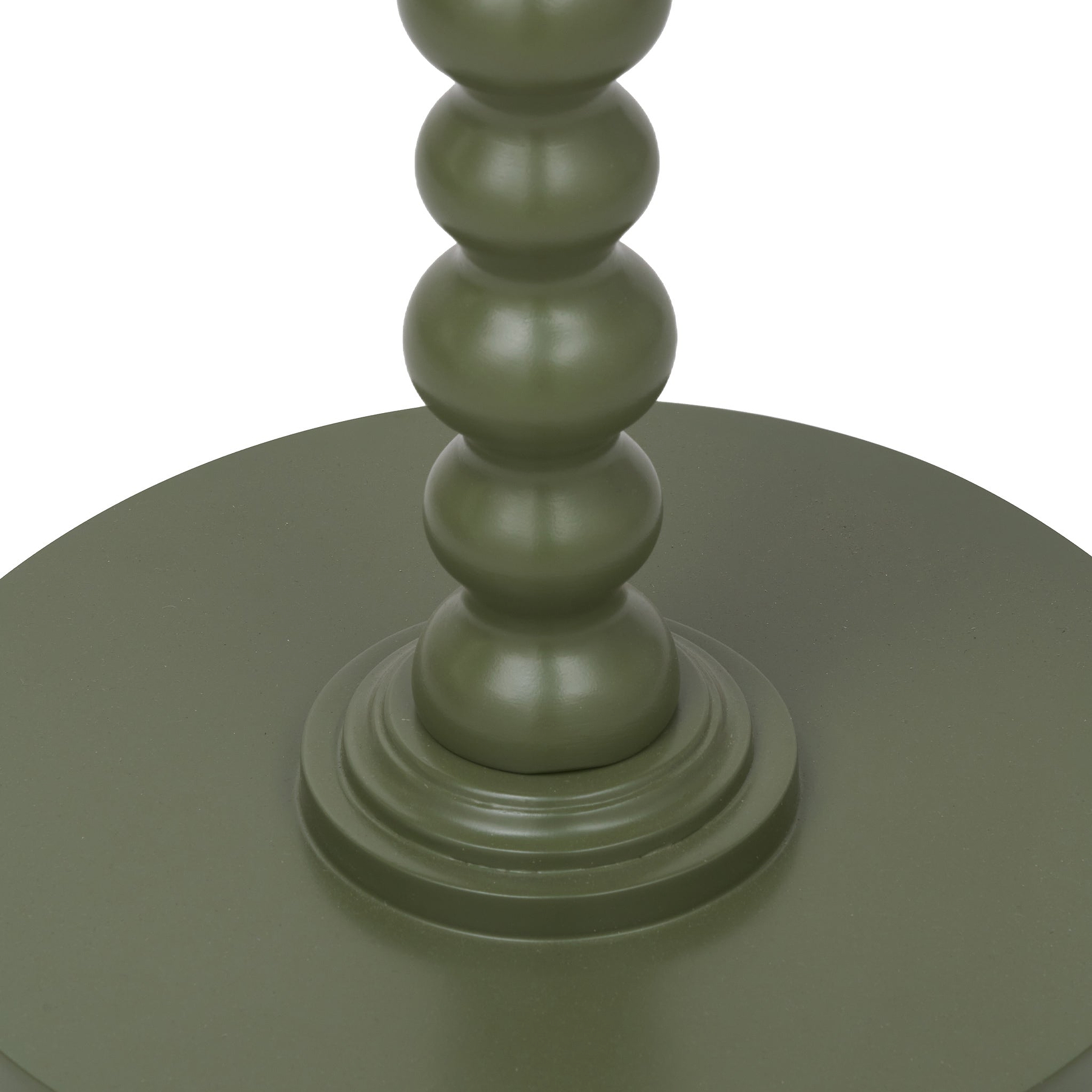 Margot Bobble Side Table Olive from Roseland Furniture