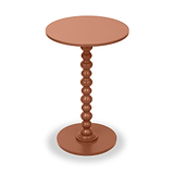 Margot Bobble Side Table Terracotta from Roseland Furniture