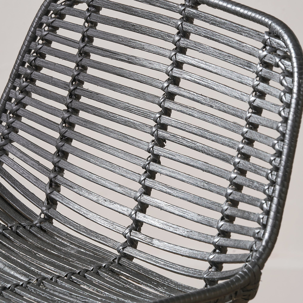 Rattan Core Bar Stool Black from Roseland Furniture