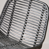 Rattan Core Bar Stool Black from Roseland Furniture