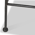 Rattan Core Bar Stool Black from Roseland Furniture