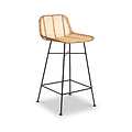 Rattan Core Bar Stool Natural from Roseland Furniture