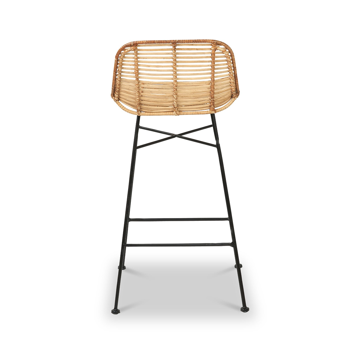 Rattan Core Bar Stool Natural from Roseland Furniture