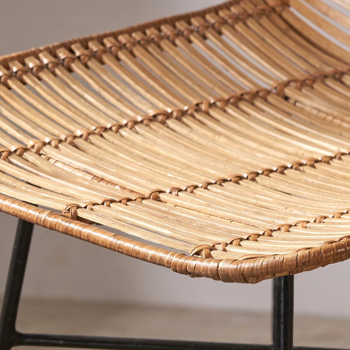 Rattan Core Bar Stool Natural from Roseland Furniture