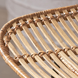 Rattan Core Bar Stool Natural from Roseland Furniture
