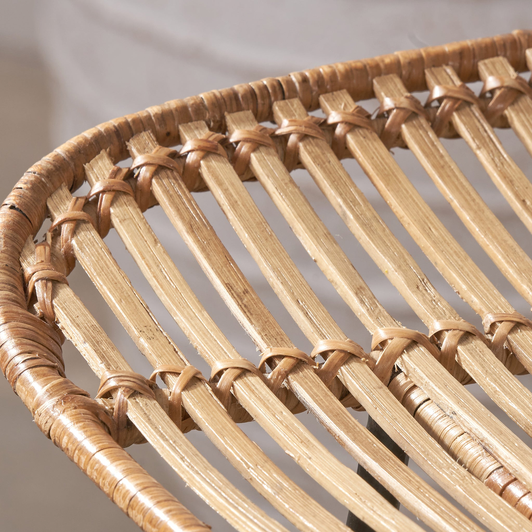 Rattan Core Bar Stool Natural from Roseland Furniture