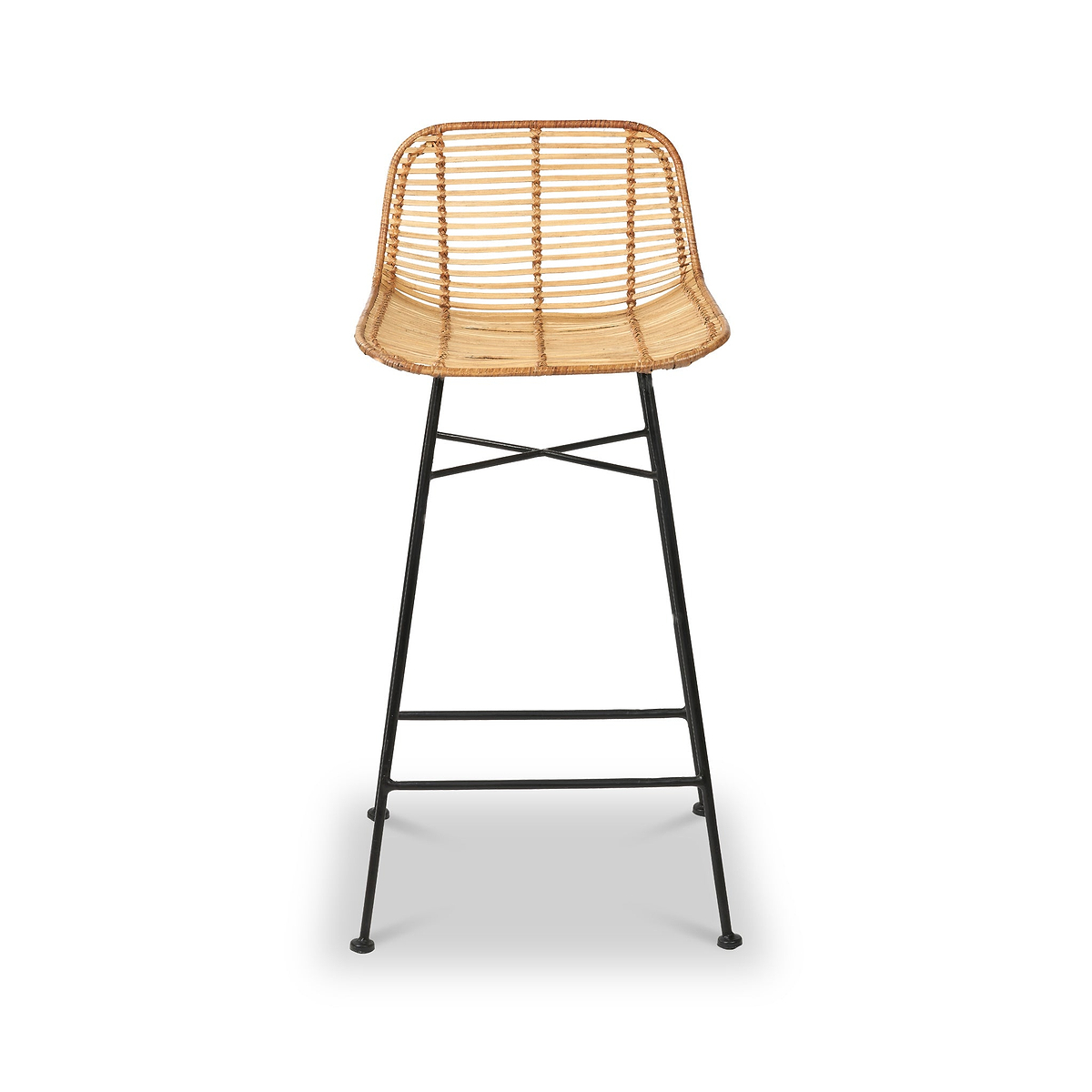 Rattan Core Bar Stool Natural from Roseland Furniture