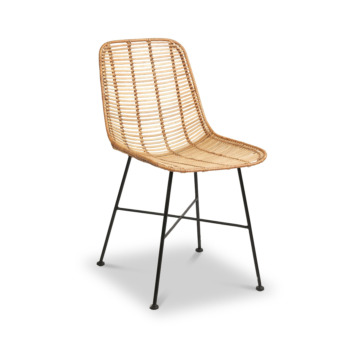 Rattan Core Dining Chair Natural from Roseland Furniture