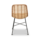Rattan Core Dining Chair Natural from Roseland Furniture