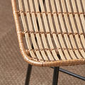 Rattan Core Dining Chair Natural from Roseland Furniture