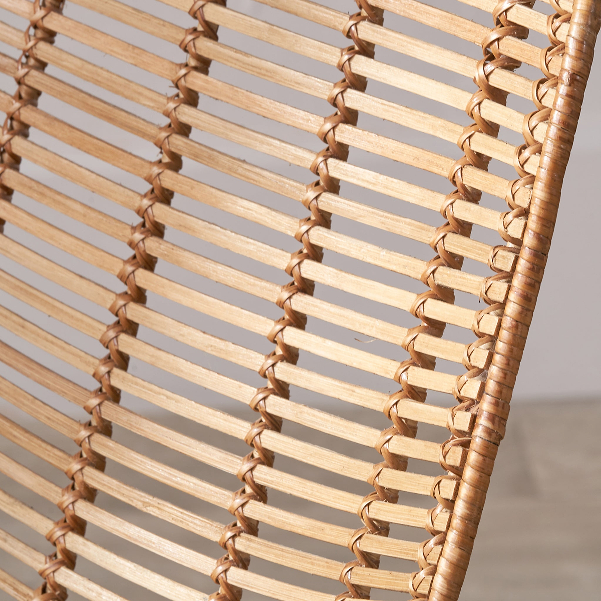 Rattan Core Dining Chair Natural from Roseland Furniture