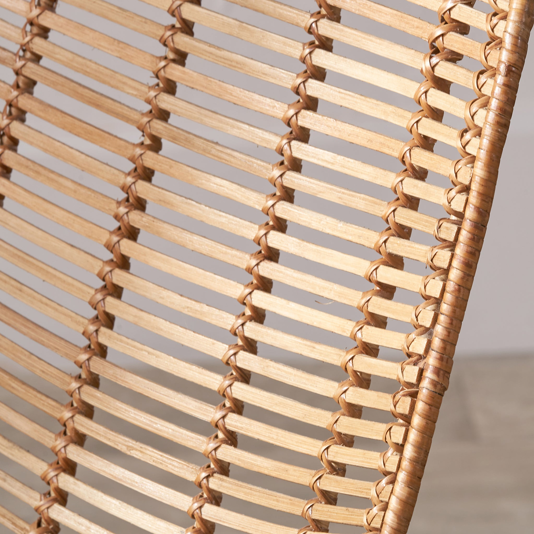 Rattan Core Dining Chair Natural from Roseland Furniture