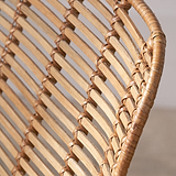 Rattan Core Dining Chair Natural from Roseland Furniture