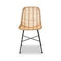 Rattan Core Dining Chair Natural from Roseland Furniture
