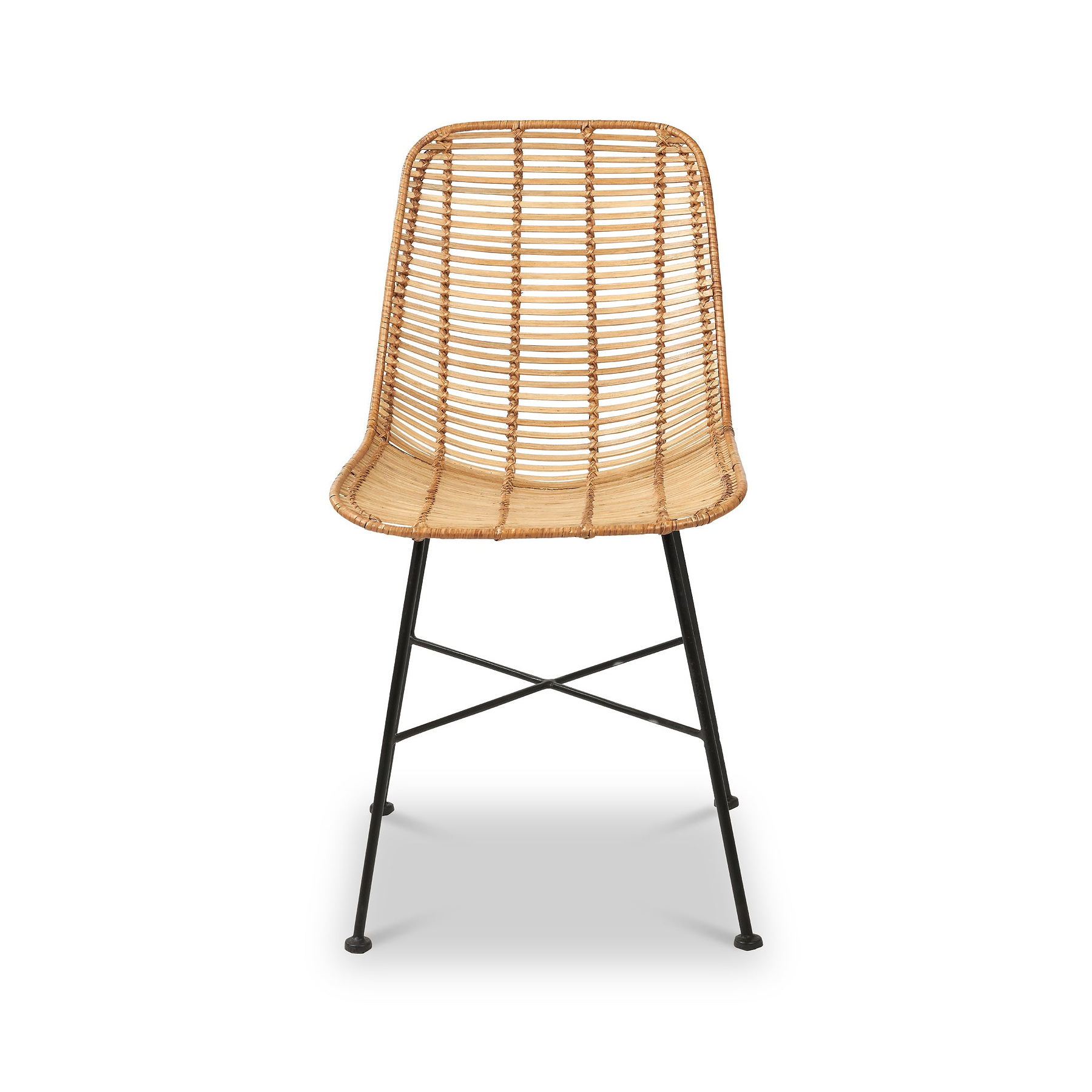 Rattan Core Dining Chair Natural from Roseland Furniture