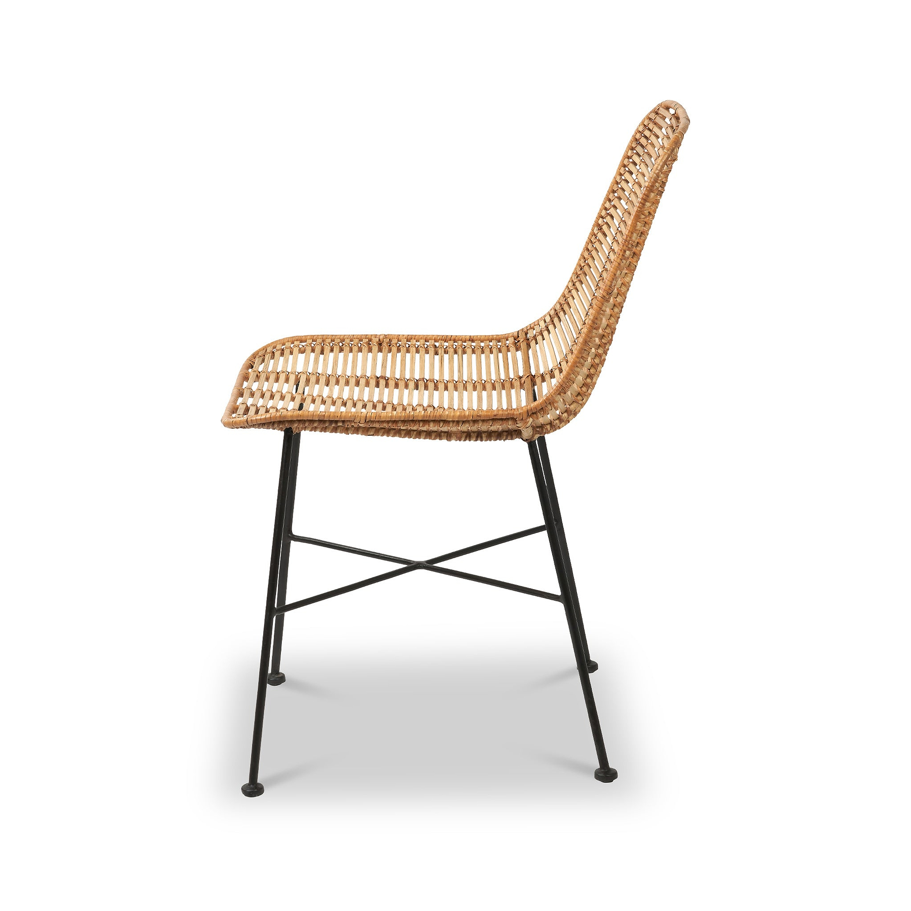 Rattan Core Dining Chair Natural from Roseland Furniture