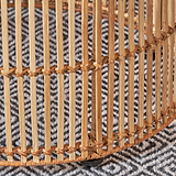 Rattan Core Stool Natural from Roseland Furniture
