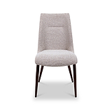 Blaise Curved Back Dining Chair Front1 from Roseland Furniture