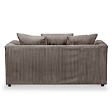 Bletchley Charcoal  Jumbo Cord 2 Seater Sofa from Roseland Furniture
