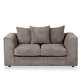 Bletchley Charcoal  Jumbo Cord 2 Seater Sofa from Roseland Furniture