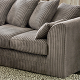 Bletchley Charcoal  Jumbo Cord 2 Seater Sofa from Roseland Furniture