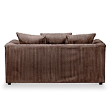 Bletchley Chocolate Jumbo Cord 2 Seater Sofa from Roseland Furniture