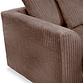 Bletchley Chocolate Jumbo Cord 2 Seater Sofa from Roseland Furniture