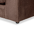 Bletchley Chocolate Jumbo Cord 2 Seater Sofa from Roseland Furniture