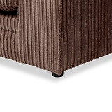 Bletchley Chocolate Jumbo Cord 2 Seater Sofa from Roseland Furniture