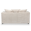 Bletchley Cream Jumbo Cord 2 Seater Sofa from Roseland Furniture