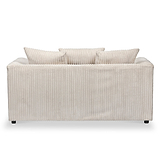 Bletchley Cream Jumbo Cord 2 Seater Sofa from Roseland Furniture