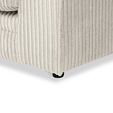 Bletchley Cream Jumbo Cord 2 Seater Sofa from Roseland Furniture