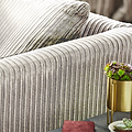 Bletchley Cream Jumbo Cord 2 Seater Sofa from Roseland Furniture