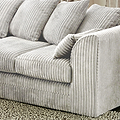 Bletchley Cream Jumbo Cord 2 Seater Sofa from Roseland Furniture